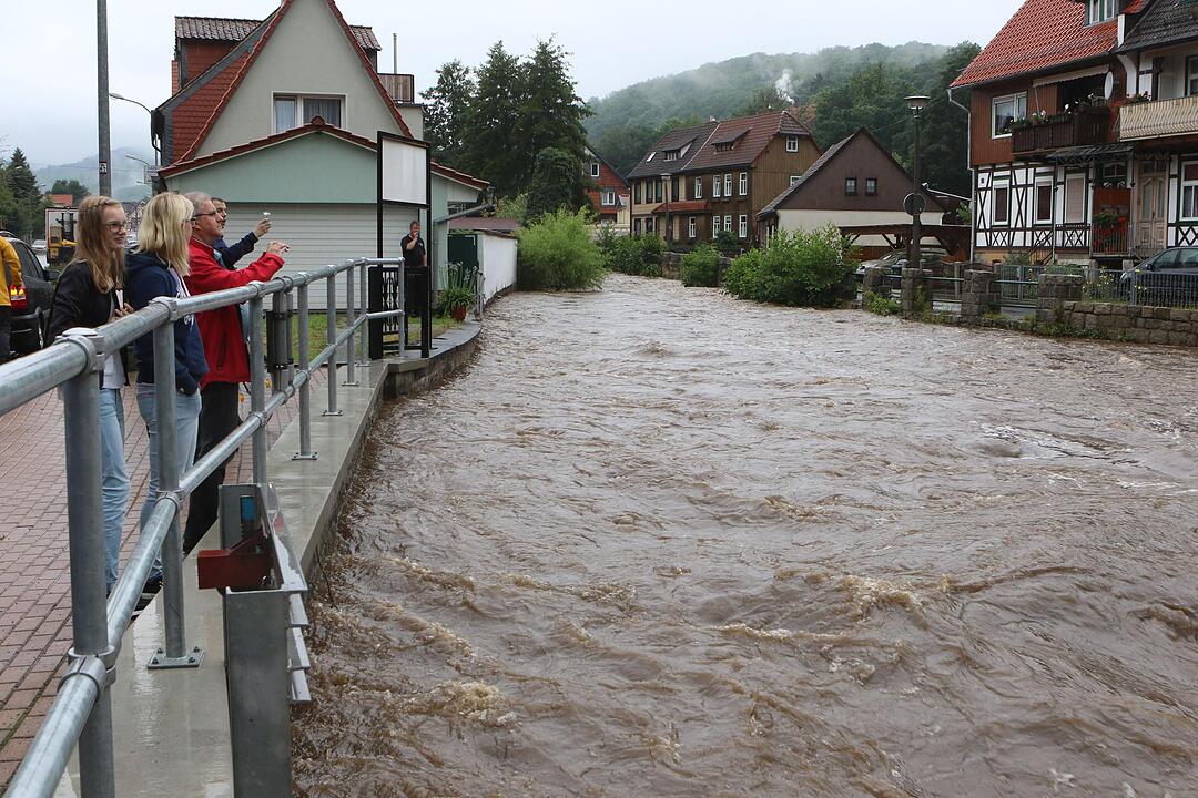 Dauerregen: Hochwasser in Teilen Deutschlands