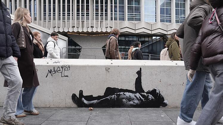 Graffiti-Kunstwerk in London