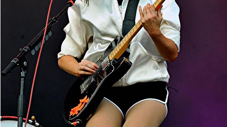 ... gaben sich The Ting Tings die Ehre.