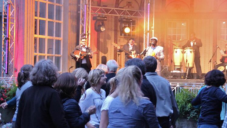 Summer-Time im Kurgarten in Bad Kissingen. Foto: Werner Vogel