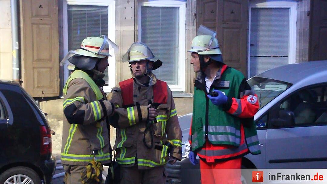 Brand in Fürth mit acht Verletzten