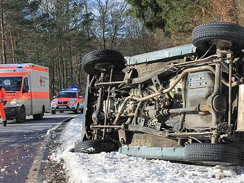 Der Fahrer blieb nach eigenen Angaben unverletzt. Foto: Dominic Buckreus