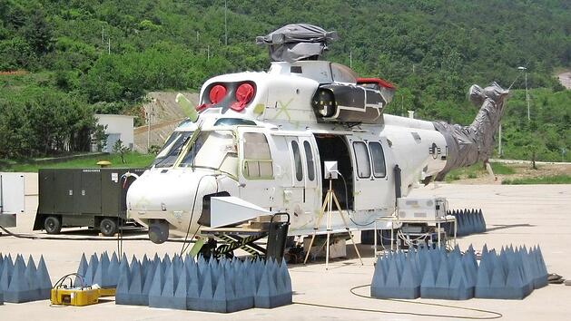 Dieser Kampfhubschrauber wurde vor Ort in S&uuml;dkorea getestet.