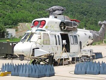 Dieser Kampfhubschrauber wurde vor Ort in Südkorea getestet.