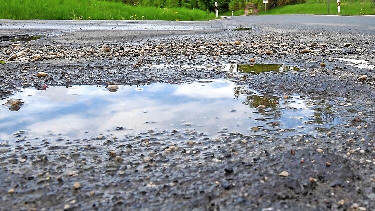 Der Zustand der Straßen beschäftigte den Stadtrat.