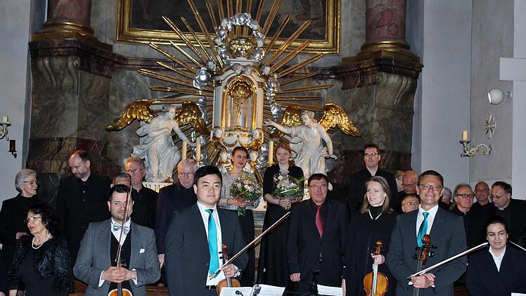 Schlussapplaus in der Jakobuskirche. Werner Vogel