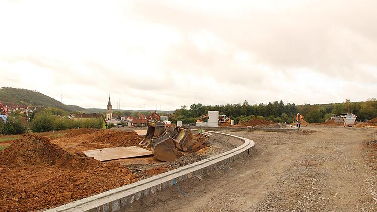 Im Baugebiet in der Lohe II in Reichenbach geht es gut voran. Foto: Heike Beudert