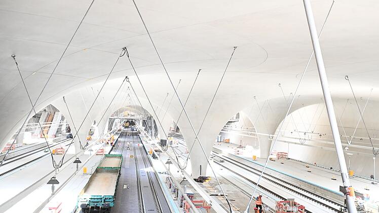 Baustelle Tiefbahnhof Stuttgart 21