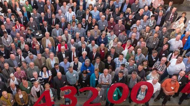 Die eifrigsten Blutspender aus Unterfranken haben bislang 43 200 mal Blut gespendet.  Foto: Rotes Kreuz