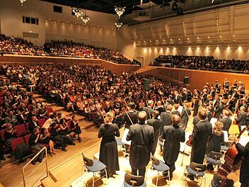 Blick aufs treue Publikum der Bamberger Symphoniker Foto: Barbara Herbst