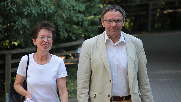 Naturbühnenvorsitzender Siegfried Küspert mit Ehefrau Helga.