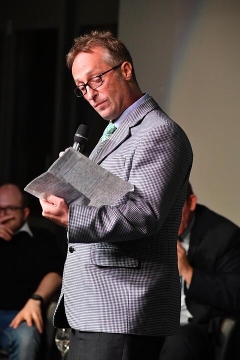 Podiumsdiskussion zur Bundestagswahl in der Brose Arena in Bamberg