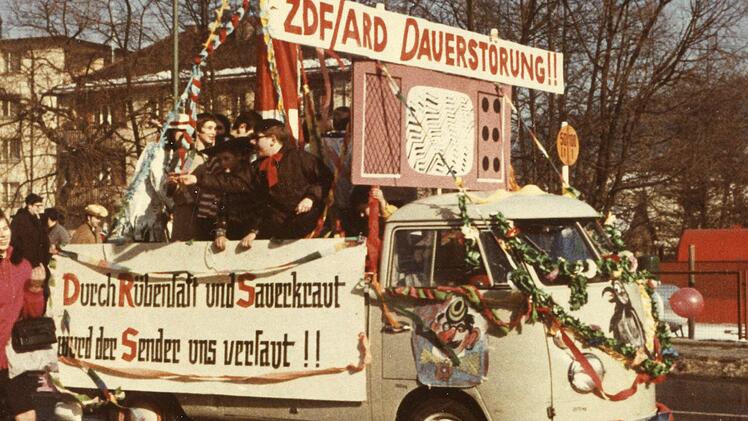 1968: Protest gegen Sendemasten gab es schon in den 1960er Jahren.
