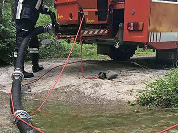 So sieht ein Schwimmsauger aus. 16 Geräte gehen in den Landkreis Haßberge.  Foto: Versicherungskammer Bayern