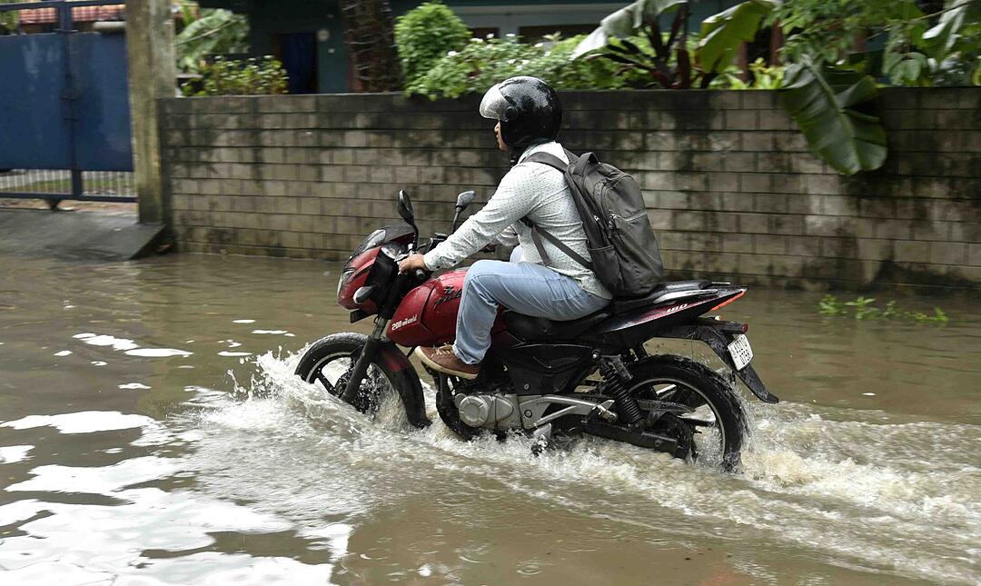 Unwetter in Indien