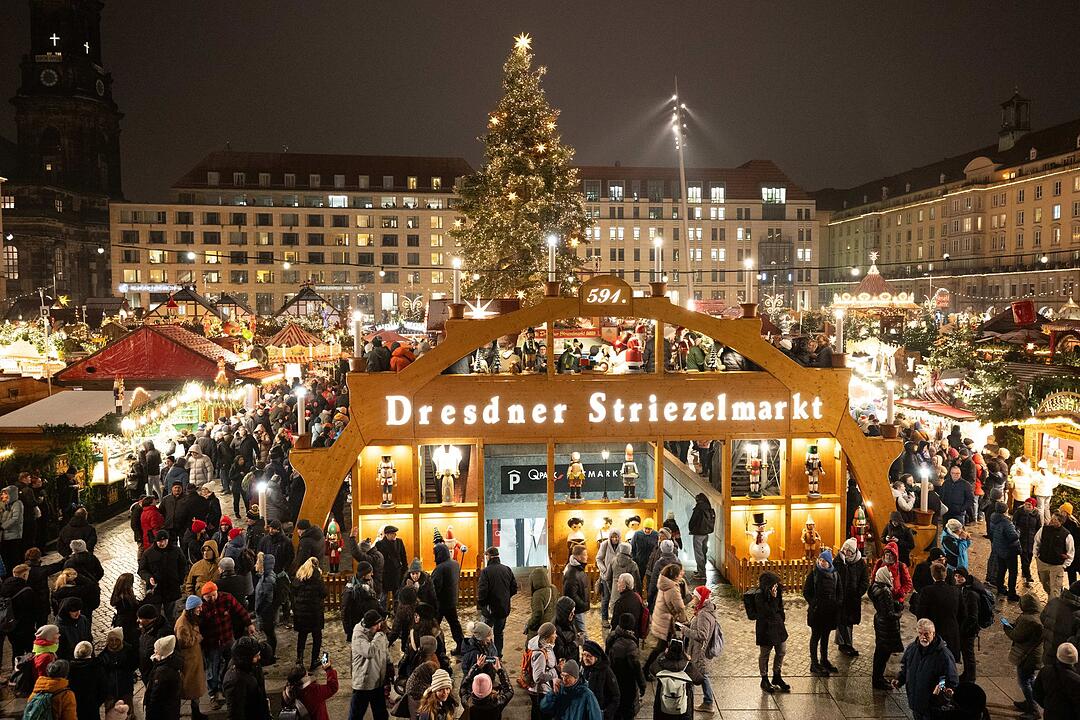 Eröffnung 591. Dresdner Striezelmarkt
