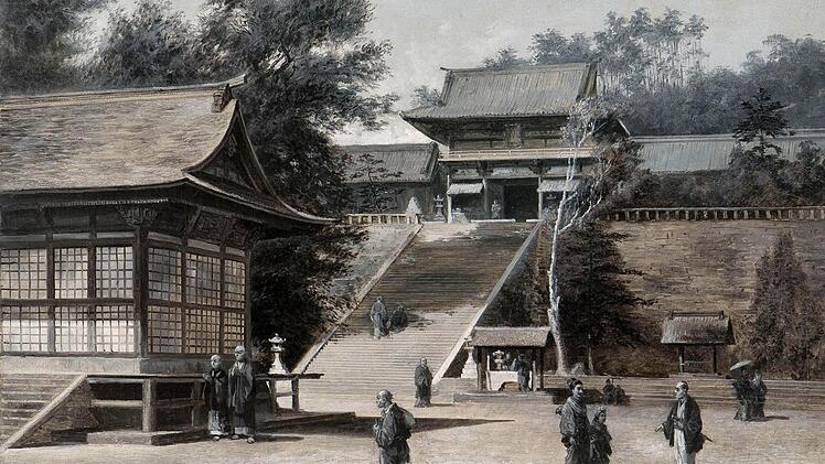 Eines der 24 Gemälde von Wilhelm Heine, die in der Ausstellung gezeigt werden.