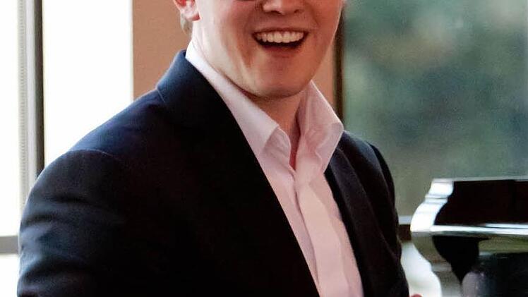 Frank Dupree bei seinem Coburg-Gastspiel im Haus ContaktFoto: Jochen Berger