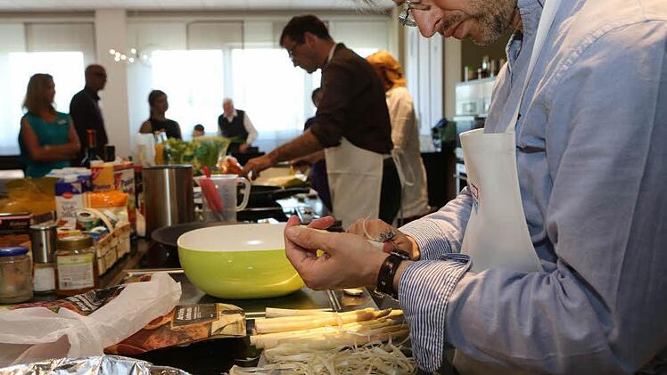 Impressionen vom KochduellFoto: Barbara Herbst