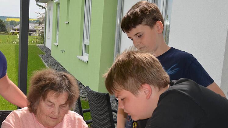 Viel lernten die Schüler beim besuch des Pflegeheimes. Foto: Kathrin Kupka-Hahn
