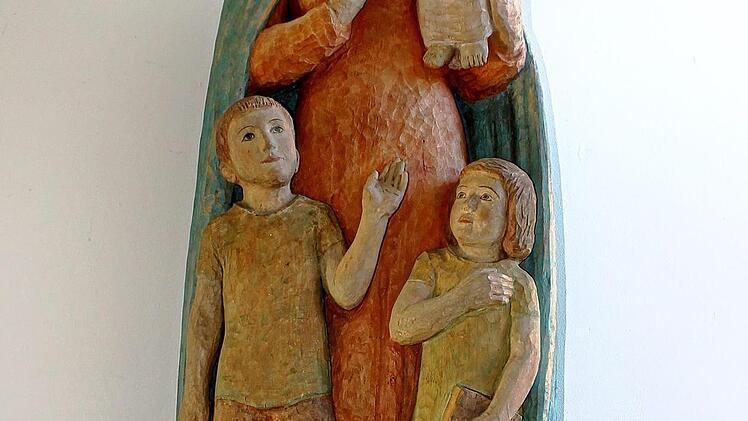 Schutzmantelmadonna von Hermann Leitherer Foto: Robert Wachter