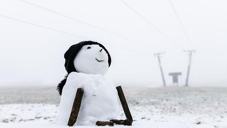 Schon bald könnte es schneien