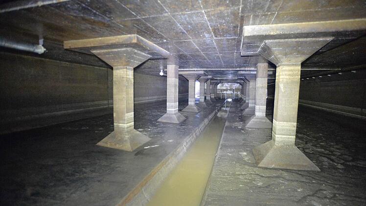 Der Weg des Wassers durch die Bamberger Kanalisation. Foto: Ronald Rinklef
