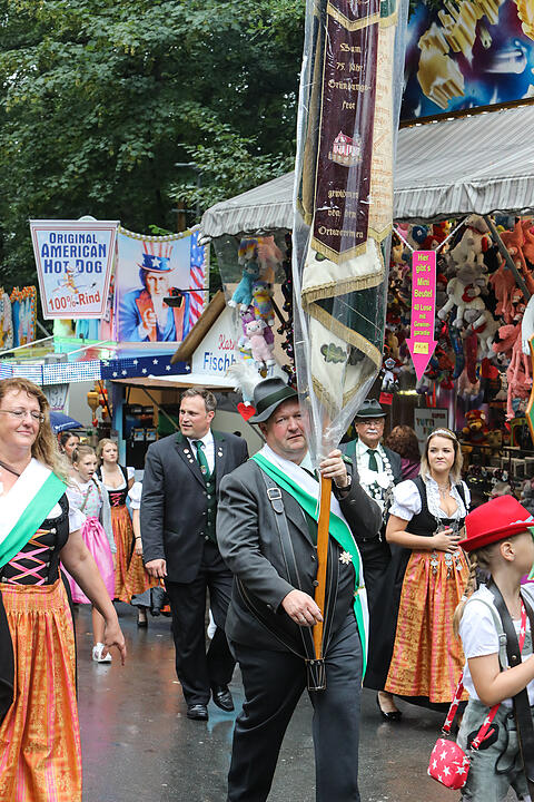 Forchheim; Annafestumzug; Annafeststimmung; Foto: Barbara Herbst