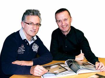 Der Notarzt Karl-Heinz Muggenthaler und Architekt Uli Müller wissen um die Feinheiten und Kniffe beim barrierefreien Bauen. Foto: Christiane Lehmann