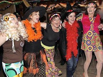 Beim Hallerndorfer Fasching ging es hoch her.  Foto: Erlwein
