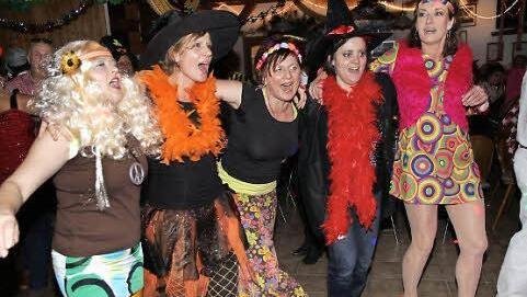 Beim Hallerndorfer Fasching ging es hoch her.  Foto: Erlwein