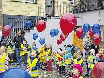 Ballons zum Weltkindertag