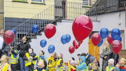 Ballons zum Weltkindertag