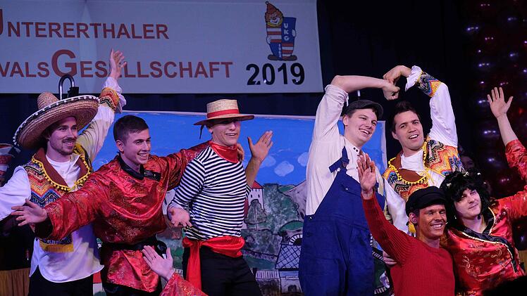 Das Männerballett Foto: Gerd Schaar