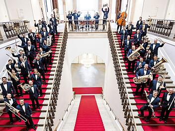 Das Polizeiorchester Bayern kommt nach Kulmbach. Foto: privat