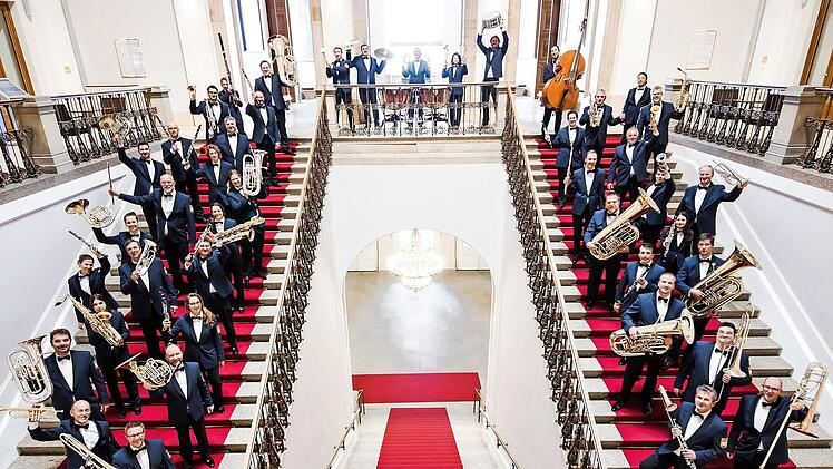 Das Polizeiorchester Bayern kommt nach Kulmbach. Foto: privat