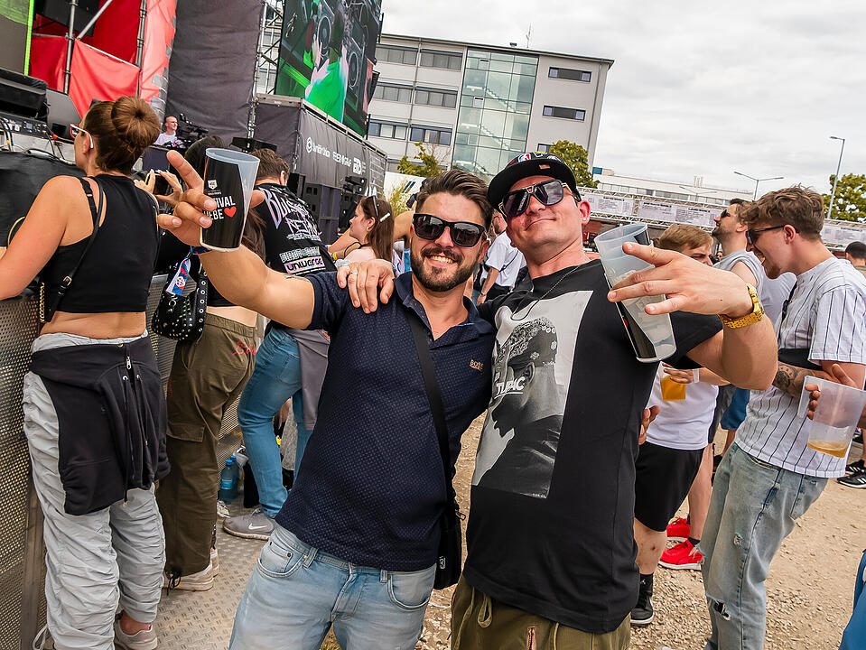 Beste Stimmung herrschte beim größten HipHop Open Air in Nordbayern!