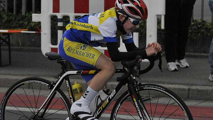 Jean-Felix Günther vom ATS Kulmbach fuhr in der Schülerklasse einen 34er-Schnitt. Fotos: Karl Heinz Weber