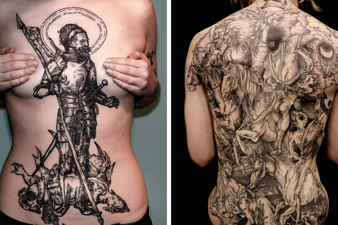 Ausstellung in Nürnberg: Albrecht Dürer als Tattoo