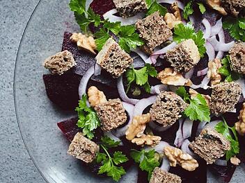 Rote-Beete-Carpaccio