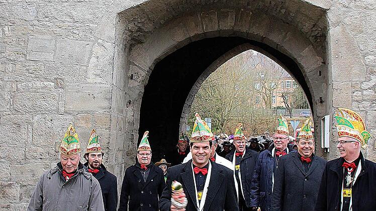 Faschingseröffnung in Münnerstadt. Foto: Dieter Britz