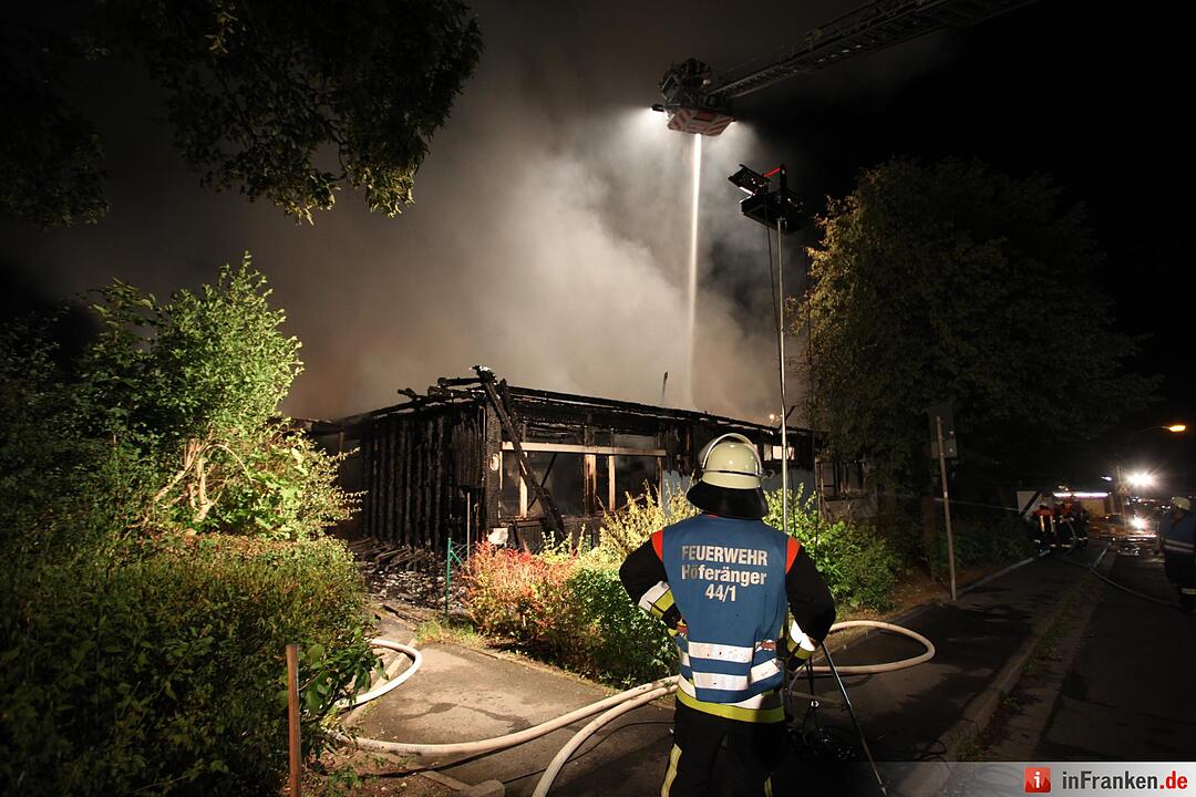 Verheerender GroÃŸbrand vernichtet Kulmbacher Kindergarten