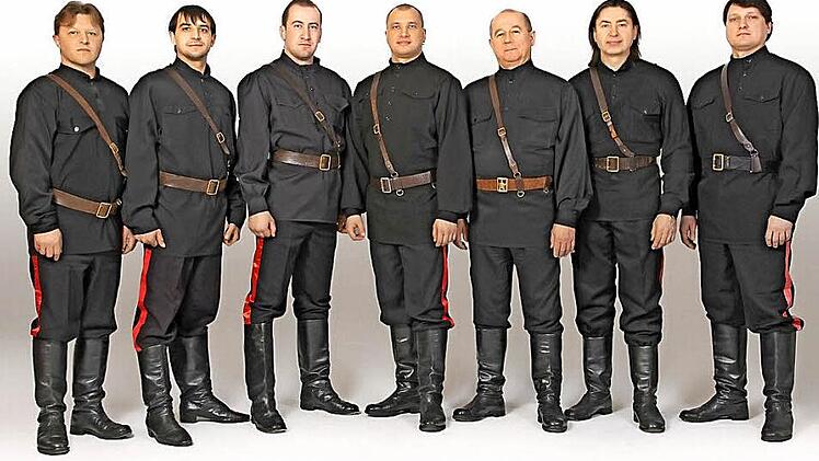 Die Maxim Kowalew Don Kosaken lassen ihre Zuhörer in die Tiefen der russischen Seele eintauchen. Foto: privat