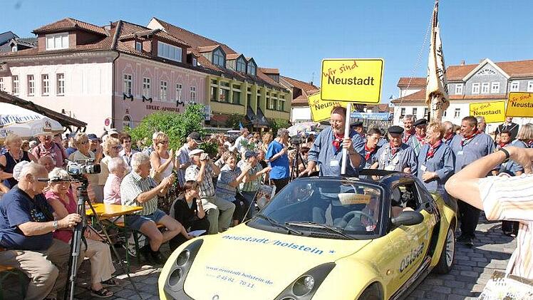 Bei den Neustadt-Treffen geht es immer harmonisch, turbulent und fr&ouml;hlich zu.  Foto: Katja Werner