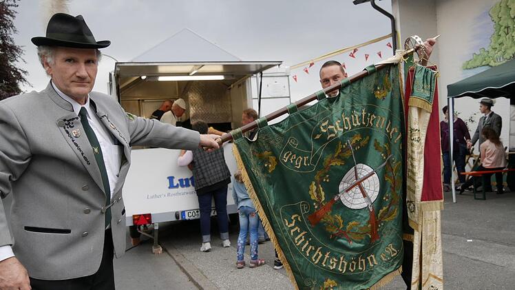 Der Patenverein aus dem Thüringischen Schichtshöhn reist gern an und macht genauso gern beim Fest mit. Foto: Manja von Nida