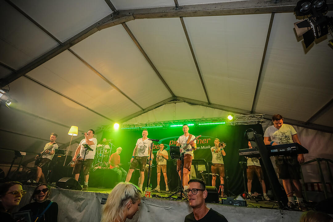 Es herrschte beste Stimmung beim Bierfest!