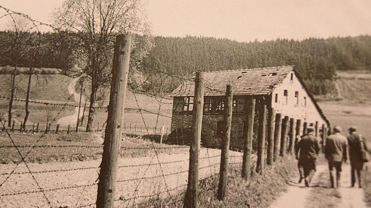 Die Massamühle stand direkt am Grenzzaun bei Heinersdorf.  Foto: Archiv Heinlein