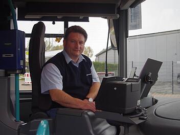 Busfahrer Stefan Hebekerl fordert "Schluss mit dem Datenschutz - mehr Sicherheit für Busfahrer". Foto: privat