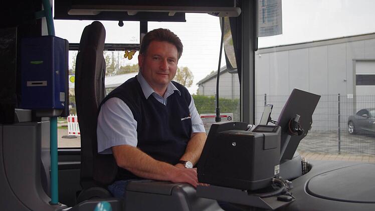 Busfahrer Stefan Hebekerl fordert "Schluss mit dem Datenschutz - mehr Sicherheit für Busfahrer". Foto: privat