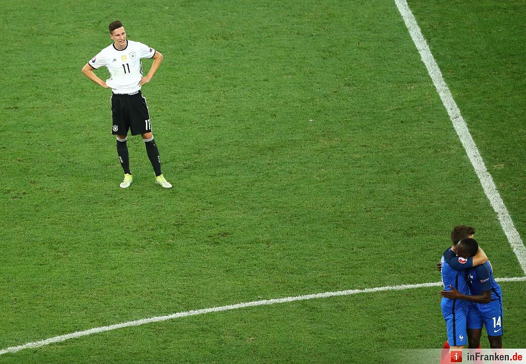 e bittere Niederlage der Deutschen